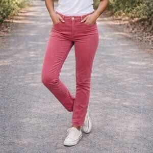 By Anthropology Pilcro and Letterpress Corduroy High Rise Skinny Pants